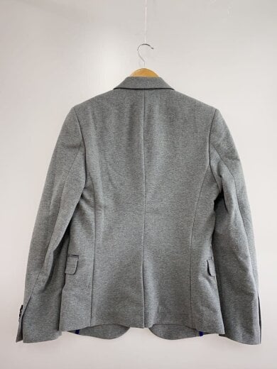商品画像：テーラードジャケット/44/コットン/GRY/無地 2