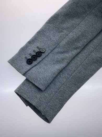 商品画像：テーラードジャケット/44/コットン/GRY/無地 5