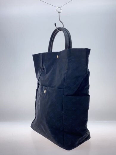 商品画像：10 Face Bag/トートバッグ/ナイロン/NVY/総柄 2