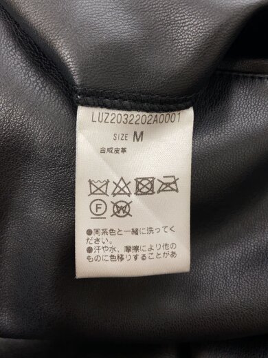 商品画像：カーゴパンツ/M/フェイクレザー/BLK/無地/LUZ2032202A0001 5