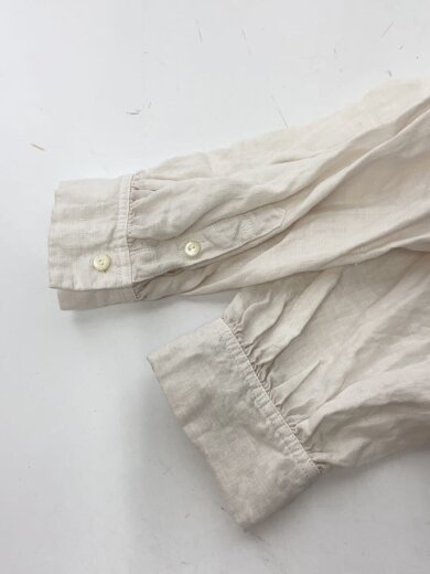 商品画像：長袖ブラウス/FREE/リネン/WHT/01233-1044 5