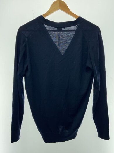 商品画像：カーディガン(薄手)/S/ウール/NVY/無地 2