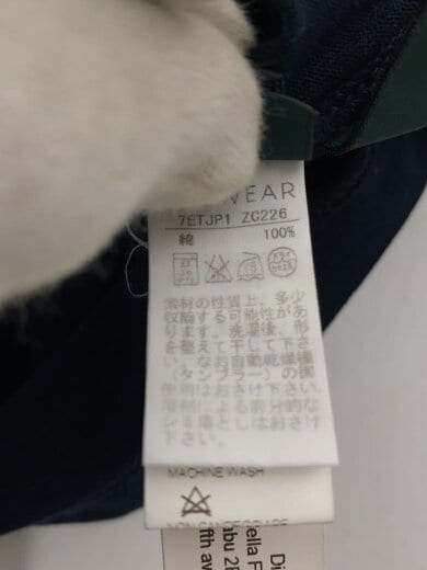 商品画像：ポロシャツ/48/コットン/NVY/無地 5