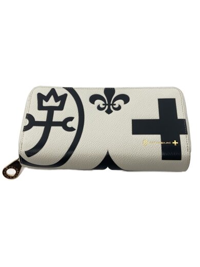 商品画像：長財布/レザー/WHT/総柄/レディース/ネゼル 1