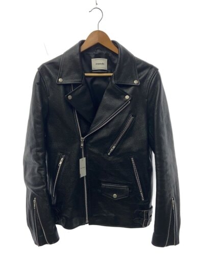 商品画像：ダブルライダースジャケット/レザージャケット・ブルゾン/M/レザー/BLK 1
