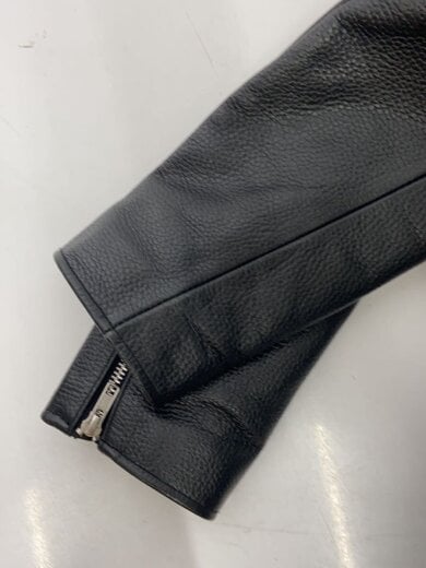 商品画像：ダブルライダースジャケット/レザージャケット・ブルゾン/M/レザー/BLK 6