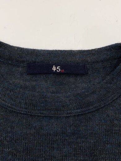 商品画像：ニット・セーター(薄手)/2/ウール/NVY/無地/5128031 3