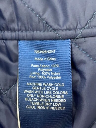 商品画像：キルティングジャケット/M/ポリエステル/NVY/無地/7287925HGHT 4