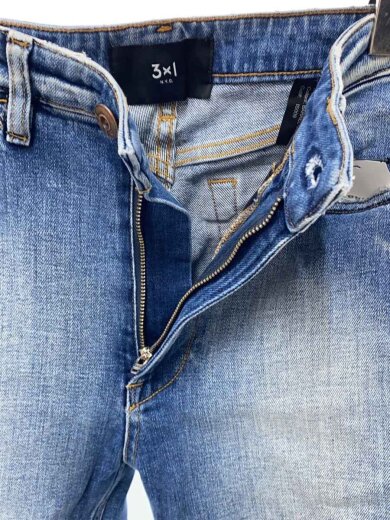 商品画像：EMPIRE CROP FLAR/ボトム/26/デニム/IDG/無地/23-030-570-0064-1-0 3