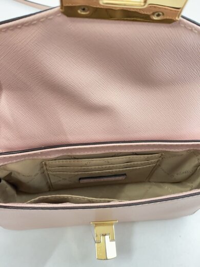 商品画像：ショルダーバッグ/レザー/PNK/無地 6