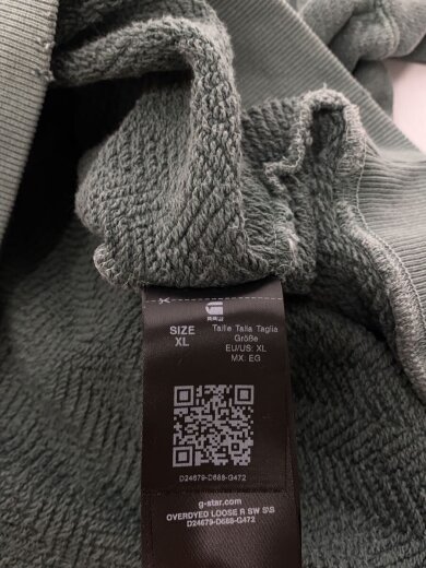 商品画像：Overdyed Loose Sweater/Tシャツ/XL/コットン/GRN/無地/D24679/? NULL ? 4