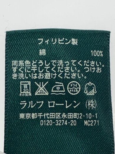 画像：LAUREN RALPH LAURENノースリーブワンピース/S/コットン/NVY/総柄//4