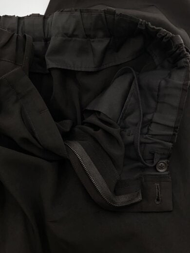 商品画像：ボトム/2/--/BLK/HG-P12-500/TUXEDO WRAP PANTS// 3
