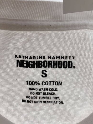 商品画像：Tシャツ/S/コットン/WHT// 3