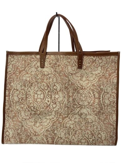 商品画像：TANK PAISLEY/トートバッグ/--/BEG/総柄 1