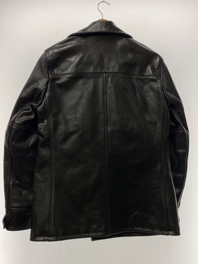 画像：Schott632US NEW CARCOAT/茶芯/38/牛革/BLK/78239500952