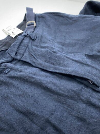 商品画像：22AW/ボトム/2/シルク/リネン混/NVY/無地/M22A-05PT01C// 5