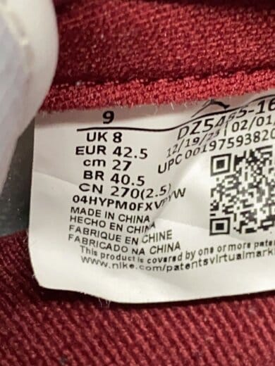 商品画像：AIR JORDAN 1 RETRO HIGH OG_エアジョーダン 1 レトロ ハイ OG/27cm/BRD// 7
