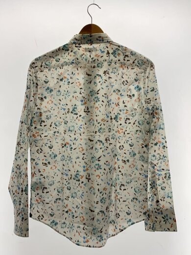 商品画像：ディッツィーフローラルプリント シャツ/長袖シャツ/S/コットン/WHT/花柄/134386 N8878 2