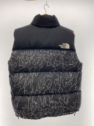 商品画像：NOVELTY NUPTSE VEST_ノベルティーヌプシベスト/S/ナイロン/BLK/総柄 2