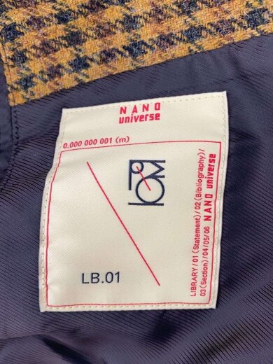 商品画像：コート/M/ウール/CML/チェック/668-2211216 4