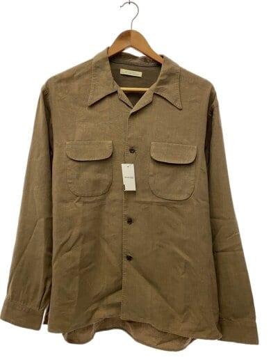 商品画像：長袖シャツ/15.5/シルク/BRW/211OJ-SH06/ATERIER GILETT SHIRTS 1