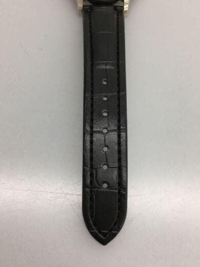 画像：HAMILTONジャズマスター/クォーツ腕時計/アナログ/レザー/WHT/BLK5