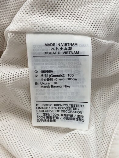 商品画像：ナイロンジャケット/XL/ポリエステル/WHT/DX0673-030 4