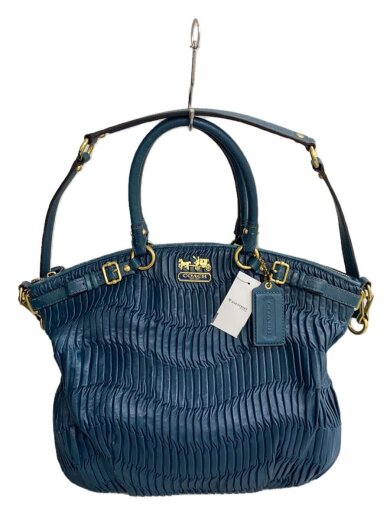 商品画像：トートバッグ/レザー/BLU/F1182 1