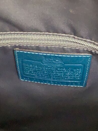 商品画像：トートバッグ/レザー/BLU/F1182 5