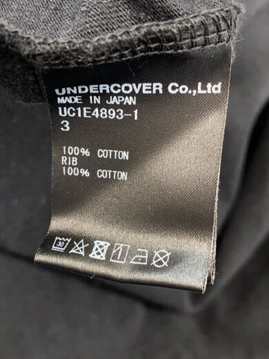 商品画像：25SS/Tシャツ/3/コットン/BLK/プリント/UC1E4893-1 4