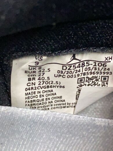 商品画像：AIR JORDAN 1 RETRO HIGH OG_エアジョーダン1 レトロ ハイ OG/27cm/RED 5