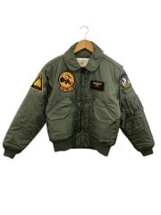 フライトジャケット/S/ナイロン/KHK/HST-J-83388D