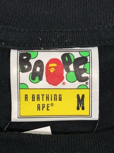 商品画像：Tシャツ/M/コットン/BLK/001TEL301004M 3