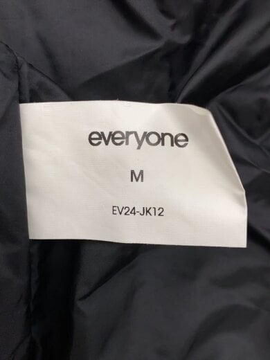 商品画像：24AW/キルティングダウンジャケット/M/ナイロン/BLK/EV24-JK12 4