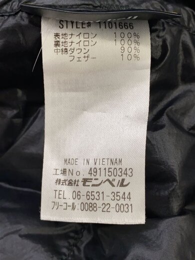 商品画像：スペリオダウン ラウンドネックジャケット MENS/M/ナイロン/BLK 4