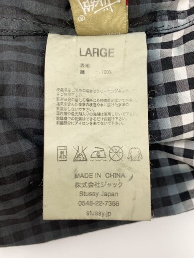 商品画像：長袖シャツ/L/コットン/ギンガムCK// 4