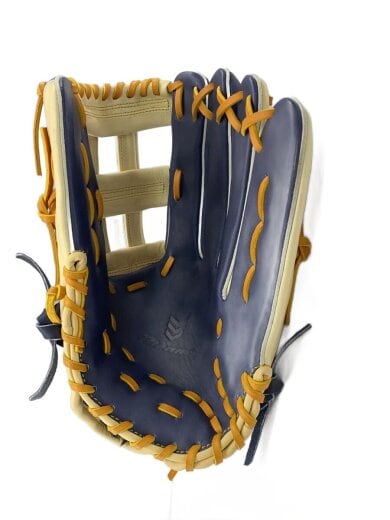 商品画像：野球用品/右利き用/NVY/YABANE/グローブ 4