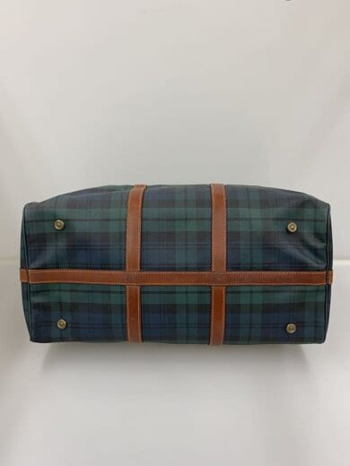 商品画像：ボストンバッグ/--/GRN/チェック 4