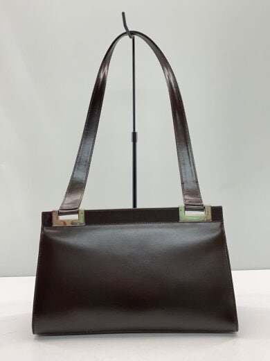 商品画像：ショルダーバッグ/レザー/BRW/無地/001・1956・1909 3