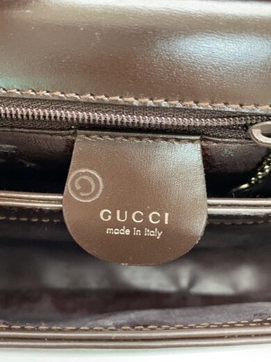 商品画像：ショルダーバッグ/レザー/BRW/無地/001・1956・1909 5