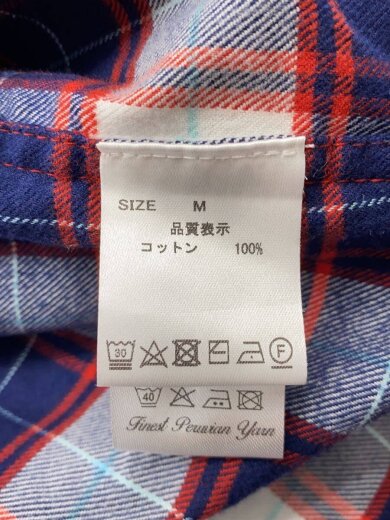 商品画像：長袖シャツ/M/コットン/チェック 5