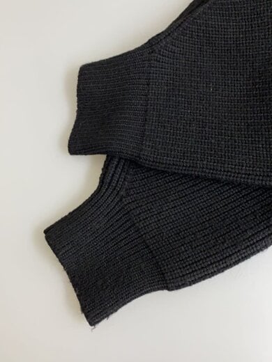 商品画像：カーディガン(厚手)/FREE/ポリエステル/BLK/BEZ1022505A0012 5