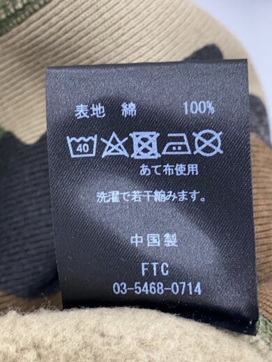 商品画像：パーカー/L/コットン/GRN/カモフラ/FTC025SPSW01// 4