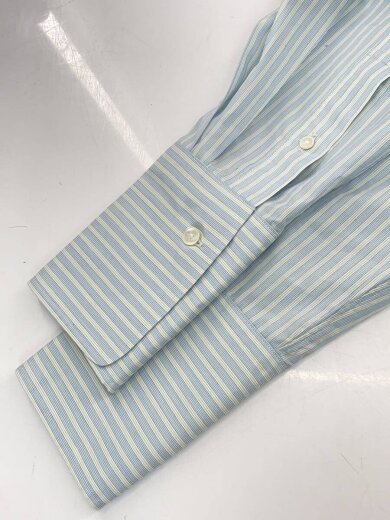商品画像：長袖シャツ/O/コットン/BLU/ストライプ/A23SS04PS 6