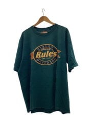 HOLOUBEK/Tシャツ/XXL/コットン/グリーン/90s/HARLEY-DAVIDSON