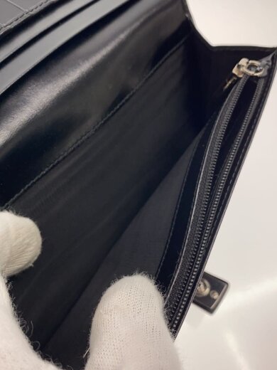 商品画像：長財布/レザー/BLK/メンズ 6