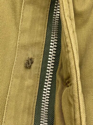 商品画像：PRODUCTS/モッズコート/3L/コットン/GRN/無地※ボタン欠 6