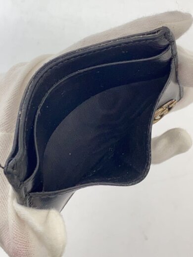 商品画像：カードケース_GGマーモント/レザー/BLK/無地/メンズ 5