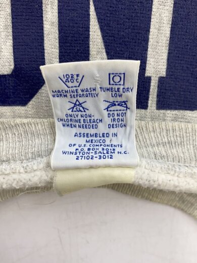 商品画像：90s/REVERSE WEAVE/スウェット/S/コットン/GRY/メキシコ製 4